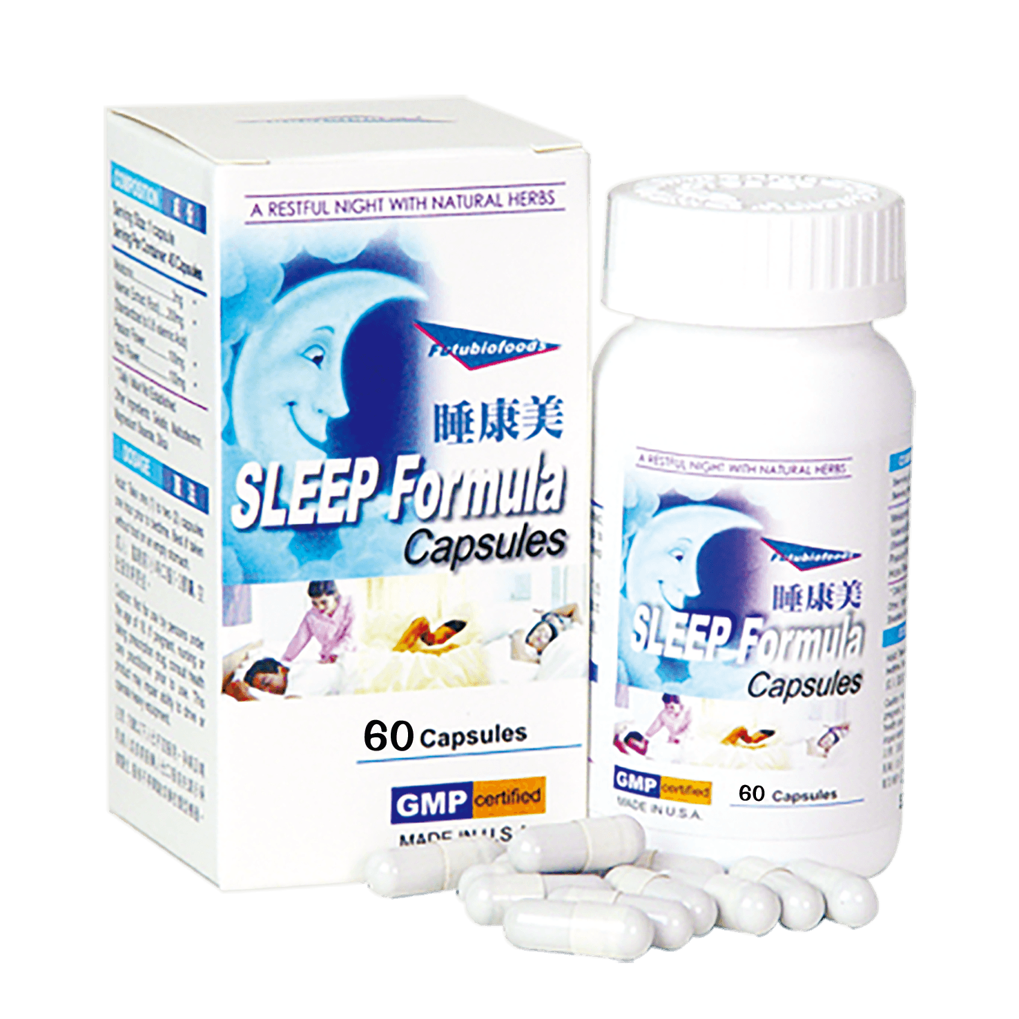 富生睡康美膠囊 60C FUTUBIOFOODS SLEEP FORMULA CAP 60C